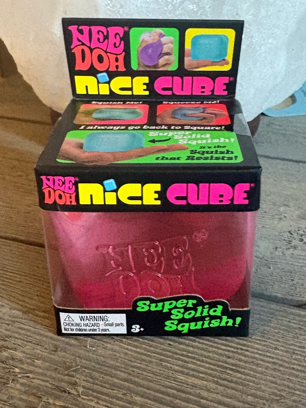 NeeDoh Nice Cube Super Solid Squish!
